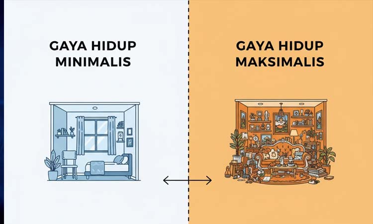 Gaya Hidup Minimalis Vs Maksimalis